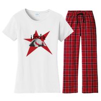 Bean Monster I Feel It Star Women's Flannel Pajama Set