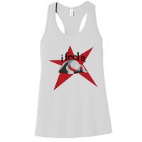 Bean Monster I Feel It Star Women's Racerback Tank