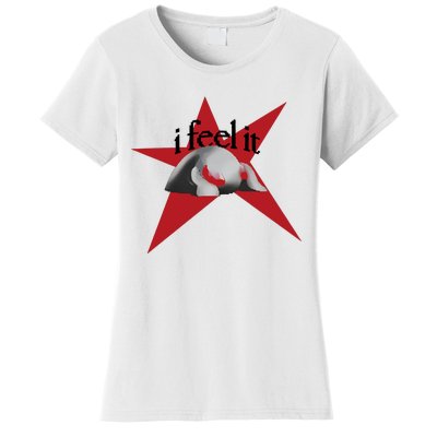 Bean Monster I Feel It Star Women's T-Shirt