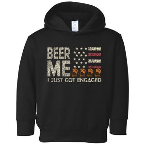 Beer Me I Just Got Engaged Toddler Hoodie