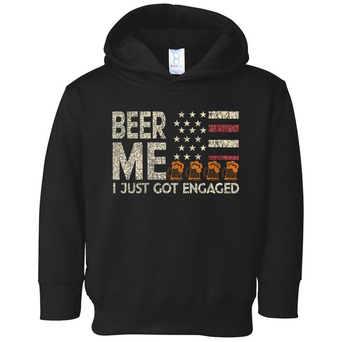 Beer Me I Just Got Engaged Toddler Hoodie