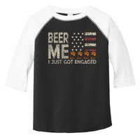 Beer Me I Just Got Engaged Toddler Fine Jersey T-Shirt