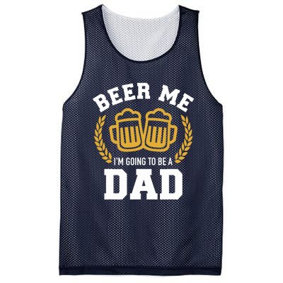 Beer me I'm going to be a dad baby announcement Mesh Reversible Basketball Jersey Tank