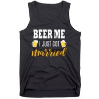 Beer Me I Just Got Married Wedding Gift Tank Top