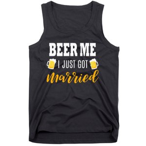 Beer Me I Just Got Married Wedding Tank Top