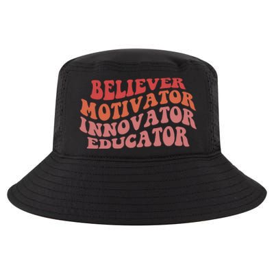 Believer Motivator Innovator Educator Cool Comfort Performance Bucket Hat