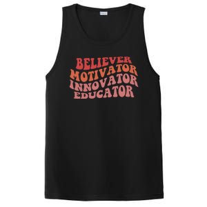 Believer Motivator Innovator Educator PosiCharge Competitor Tank