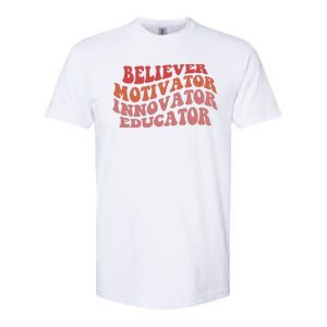 Believer Motivator Innovator Educator Softstyle CVC T-Shirt