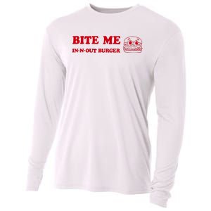 Bite Me In N Out Burger Cooling Performance Long Sleeve Crew