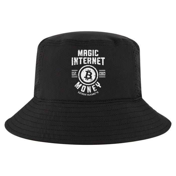 Bitcoin Magic Internet Money Btc Crypto Currency Blockchain Cool Comfort Performance Bucket Hat