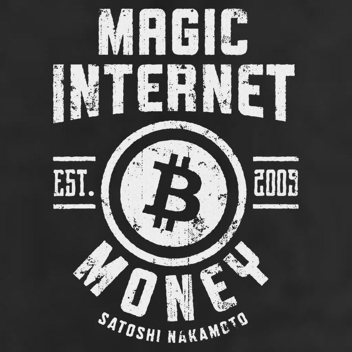 Bitcoin Magic Internet Money Btc Crypto Currency Blockchain Cool Comfort Performance Bucket Hat