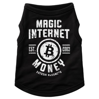 Bitcoin Magic Internet Money Btc Crypto Currency Blockchain Doggie Tank