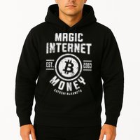 Bitcoin Magic Internet Money Btc Crypto Currency Blockchain Hoodie