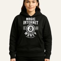 Bitcoin Magic Internet Money Btc Crypto Currency Blockchain Hoodie