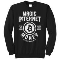 Bitcoin Magic Internet Money Btc Crypto Currency Blockchain Sweatshirt