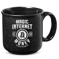 Bitcoin Magic Internet Money Btc Crypto Currency Blockchain 15oz Campfire Ceramic Mug