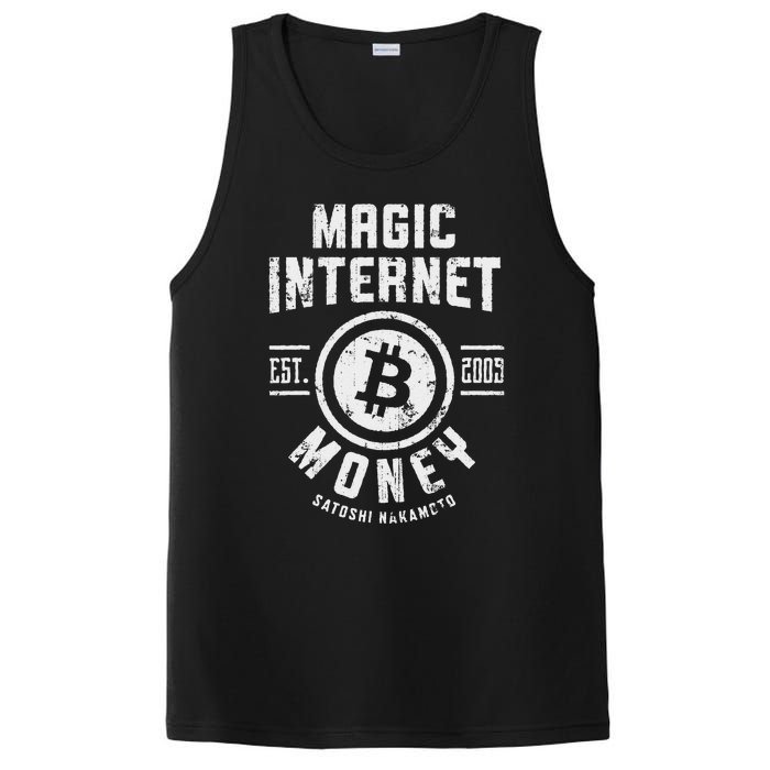 Bitcoin Magic Internet Money Btc Crypto Currency Blockchain PosiCharge Competitor Tank