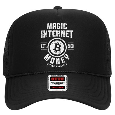 Bitcoin Magic Internet Money Btc Crypto Currency Blockchain Trucker Hat