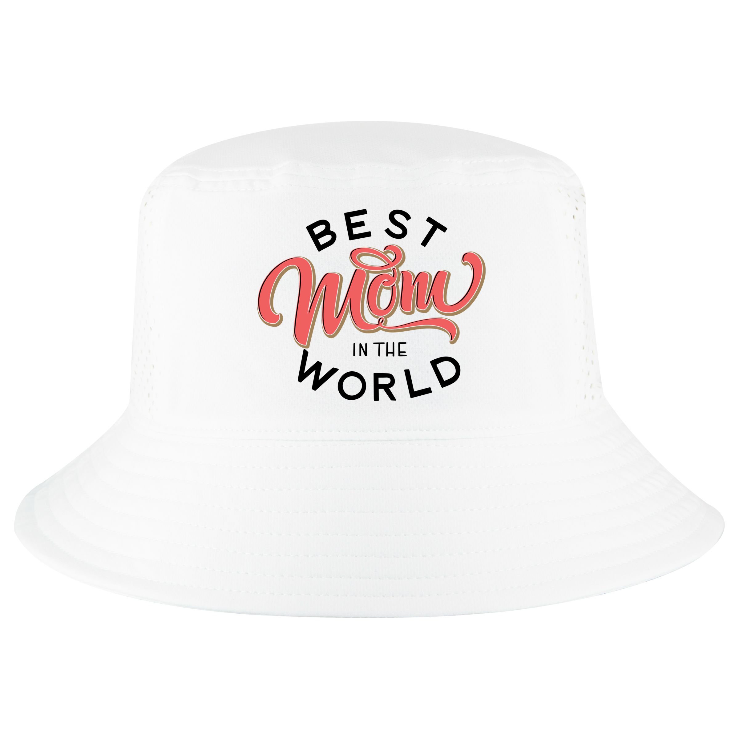 Best Mom In The World Cute Mother's Day Cool Comfort Performance Bucket Hat