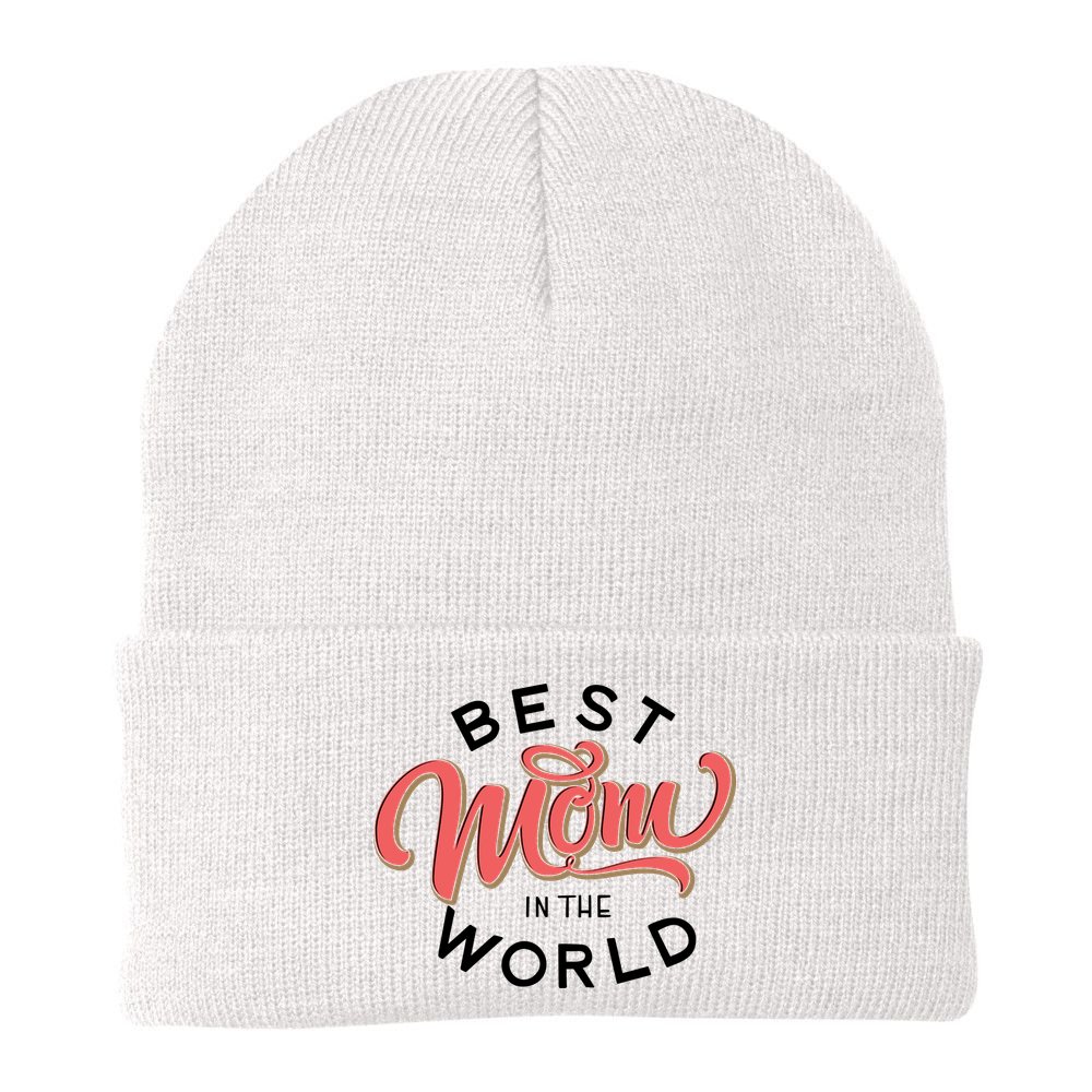 Best Mom In The World Cute Mother's Day Beanie