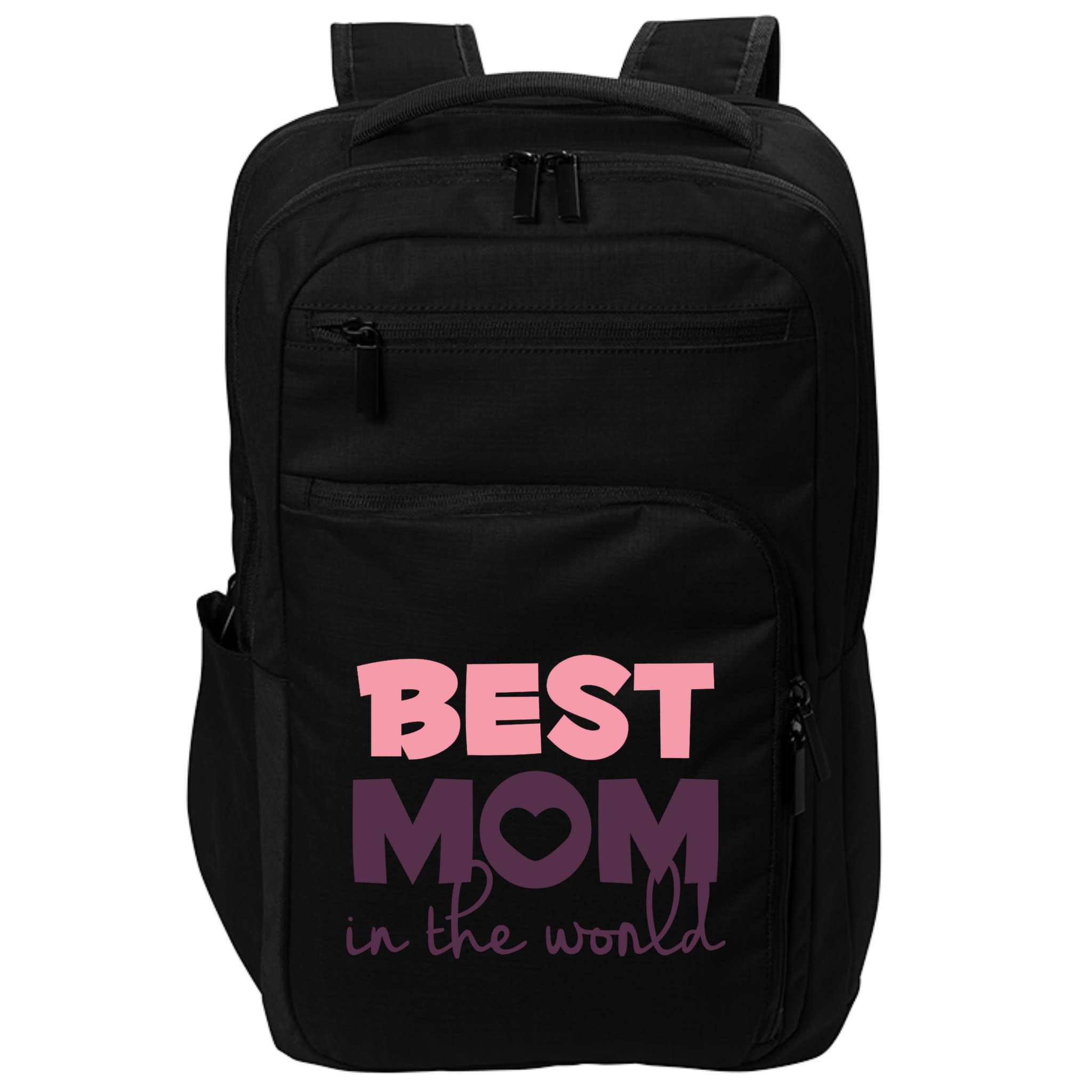 Best Mom In The World Gift Impact Tech Backpack
