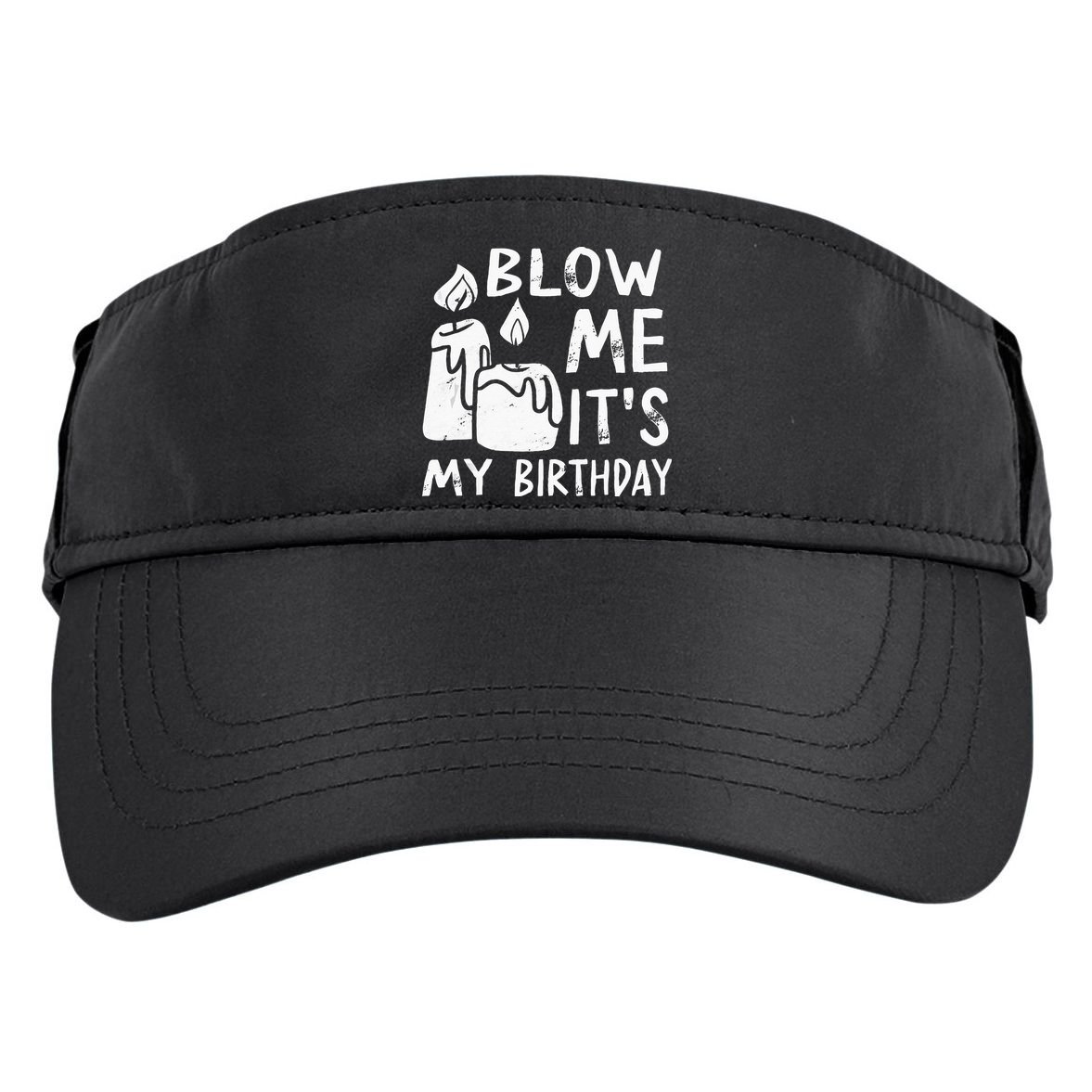 Blow Me It´s My Birthday Ingenious Funny Adult Drive Performance Visor