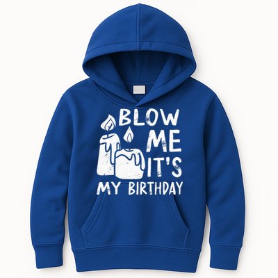 Blow Me It´s My Birthday Ingenious Funny Kids Hoodie