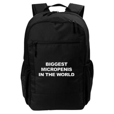 Biggest Micropenis In The World Daily Commute Backpack