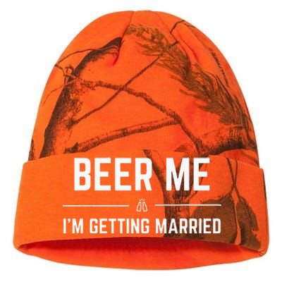 Beer Me Im Getting Married Men Funny Groom Bachelor Party Kati Licensed 12" Camo Beanie