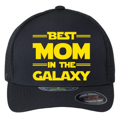 Best Mom In The Galaxy Flexfit Unipanel Trucker Cap