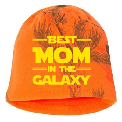 Best Mom In The Galaxy Kati - Camo Knit Beanie