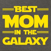 Best Mom In The Galaxy Cotton Canvas Backpack