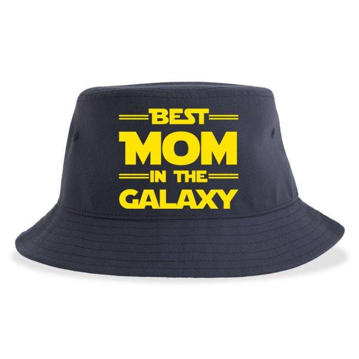 Best Mom In The Galaxy Sustainable Bucket Hat