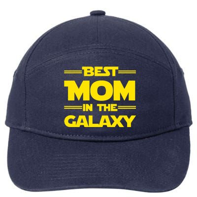 Best Mom In The Galaxy 7-Panel Snapback Hat