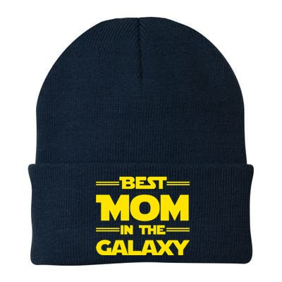 Best Mom In The Galaxy Knit Cap Winter Beanie