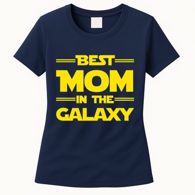 Best Mom In The Galaxy Womens T-Shirt