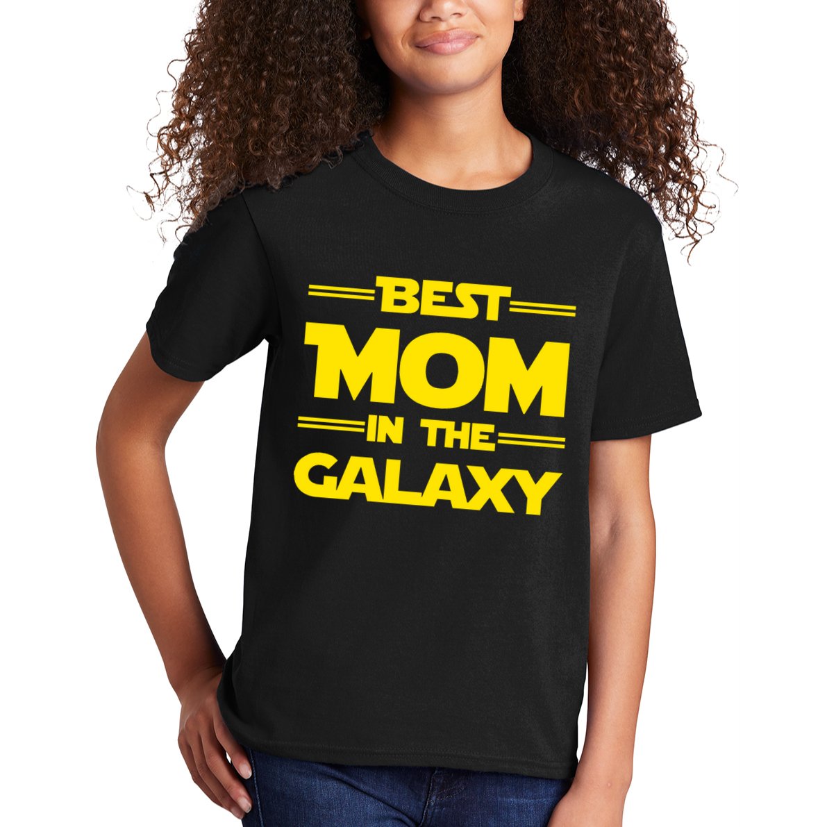 Best Mom In The Galaxy Kids T-Shirt