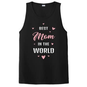 Best Mom In The World Best Mom Ever Mothers Day Design PosiCharge Competitor Tank