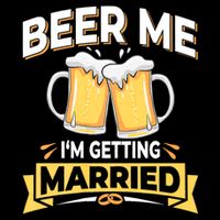 Beer Me I'm Getting Married Funny Groom Bachelor Party Cooling Performance Crew T-Shirt