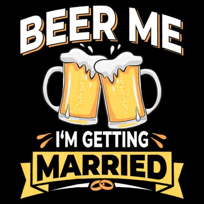 Beer Me I'm Getting Married Funny Groom Bachelor Party T-Shirt