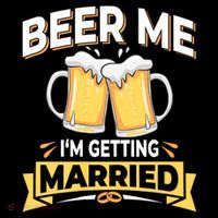 Beer Me I'm Getting Married Funny Groom Bachelor Party Premium T-Shirt