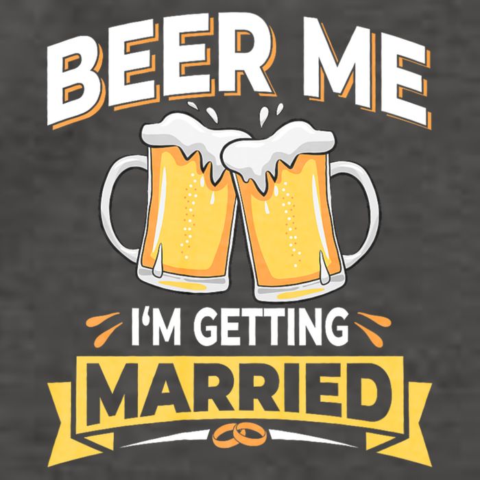 Beer Me I'm Getting Married Funny Groom Bachelor Party Vector Backpack