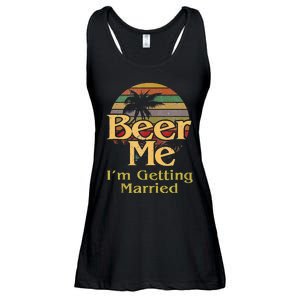 Beer Me Im Getting Married Groom Bride Bachelor Party Gift Ladies Essential Flowy Tank