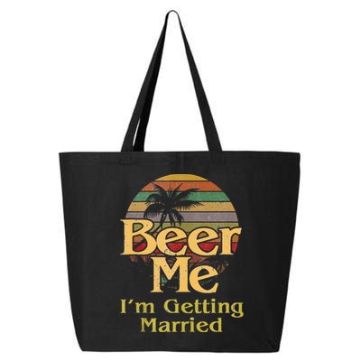 Beer Me Im Getting Married Groom Bride Bachelor Party Gift 25L Jumbo Tote