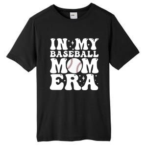 Baseball Mom In My Baseball Mom Era Tall Fusion ChromaSoft Performance T-Shirt