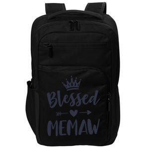 Blessed Memaw Idea From Grand Cute Mothers Day Memaw Cool Gift Impact Tech Backpack