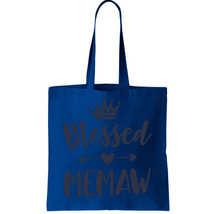 Blessed Memaw Idea From Grand Cute Mothers Day Memaw Cool Gift Tote Bag