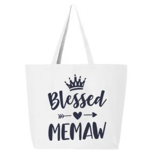 Blessed Memaw Idea From Grand Cute Mothers Day Memaw Cool Gift 25L Jumbo Tote