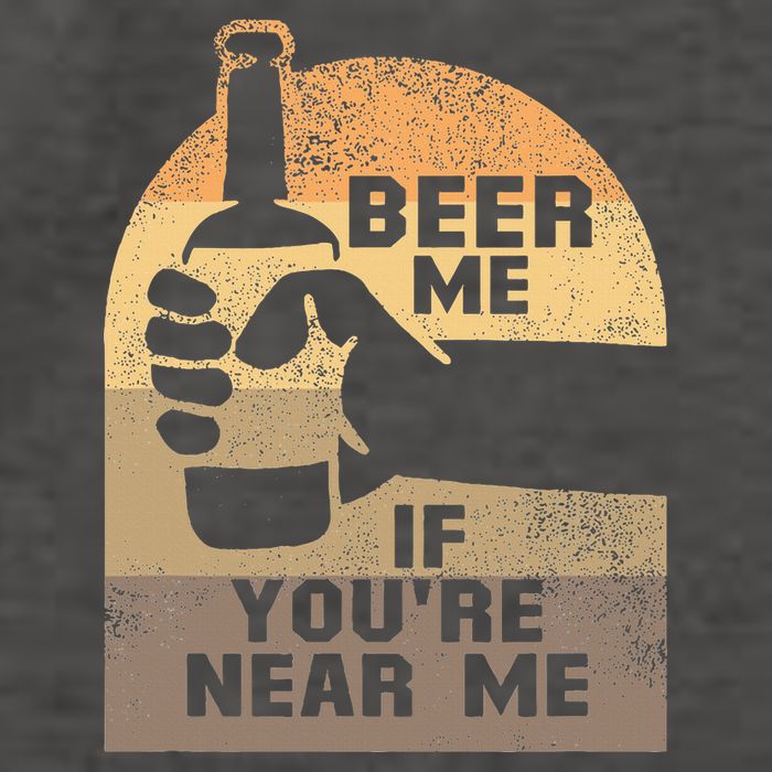Beer Me If YouRe Near Me Vector Backpack