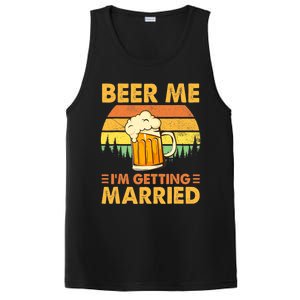 Beer Me I'm Getting Married Funny Groom Bachelor Party PosiCharge Competitor Tank